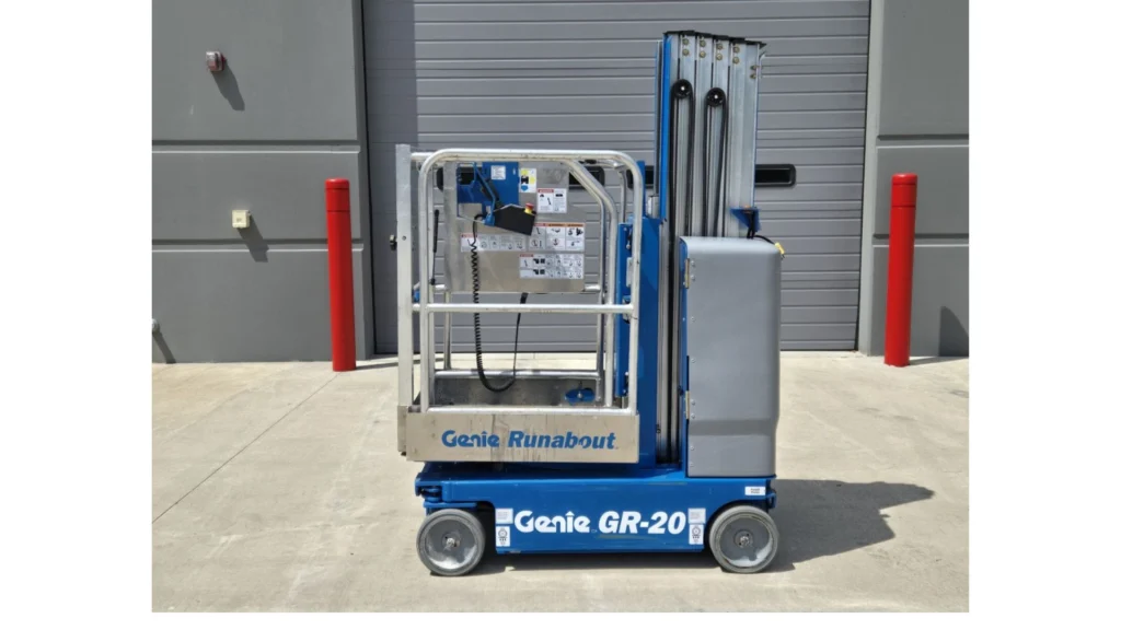 Genie GR-20 Vertical Mast Lift, 20_