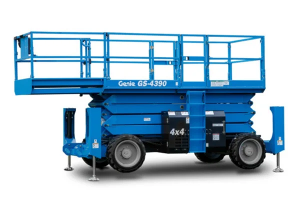Genie GS-4390 RT | 41'-43' 4WD | Scissor Lift