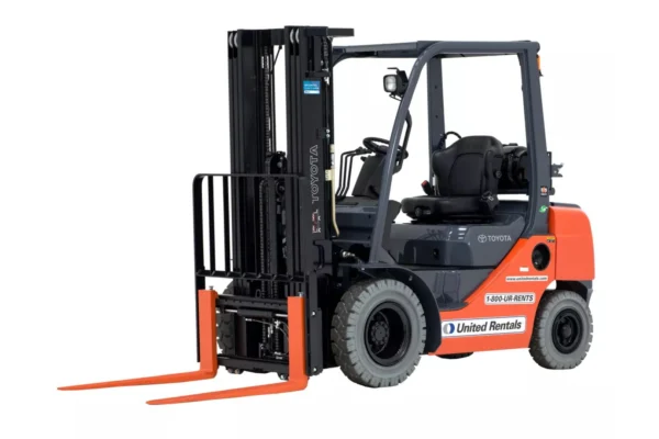 Toyota 8FGU30 | 6000LB | Warehouse Forklift | 3-Stage Propane