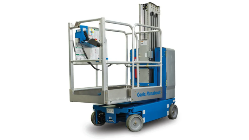 Genie 15-16 ft. Drivable Battery Pwr. Mast Lift