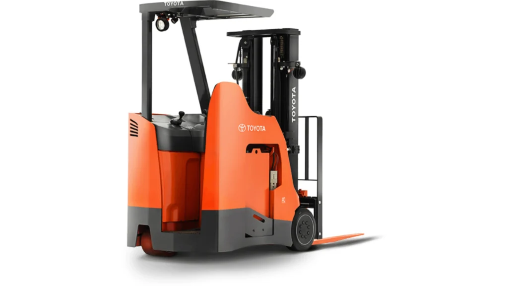 Toyota 4,000 lbs. Electric Stand-Up Rider Forklift