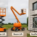 Scissor Lift vs Boom Lift vs Scaffolding