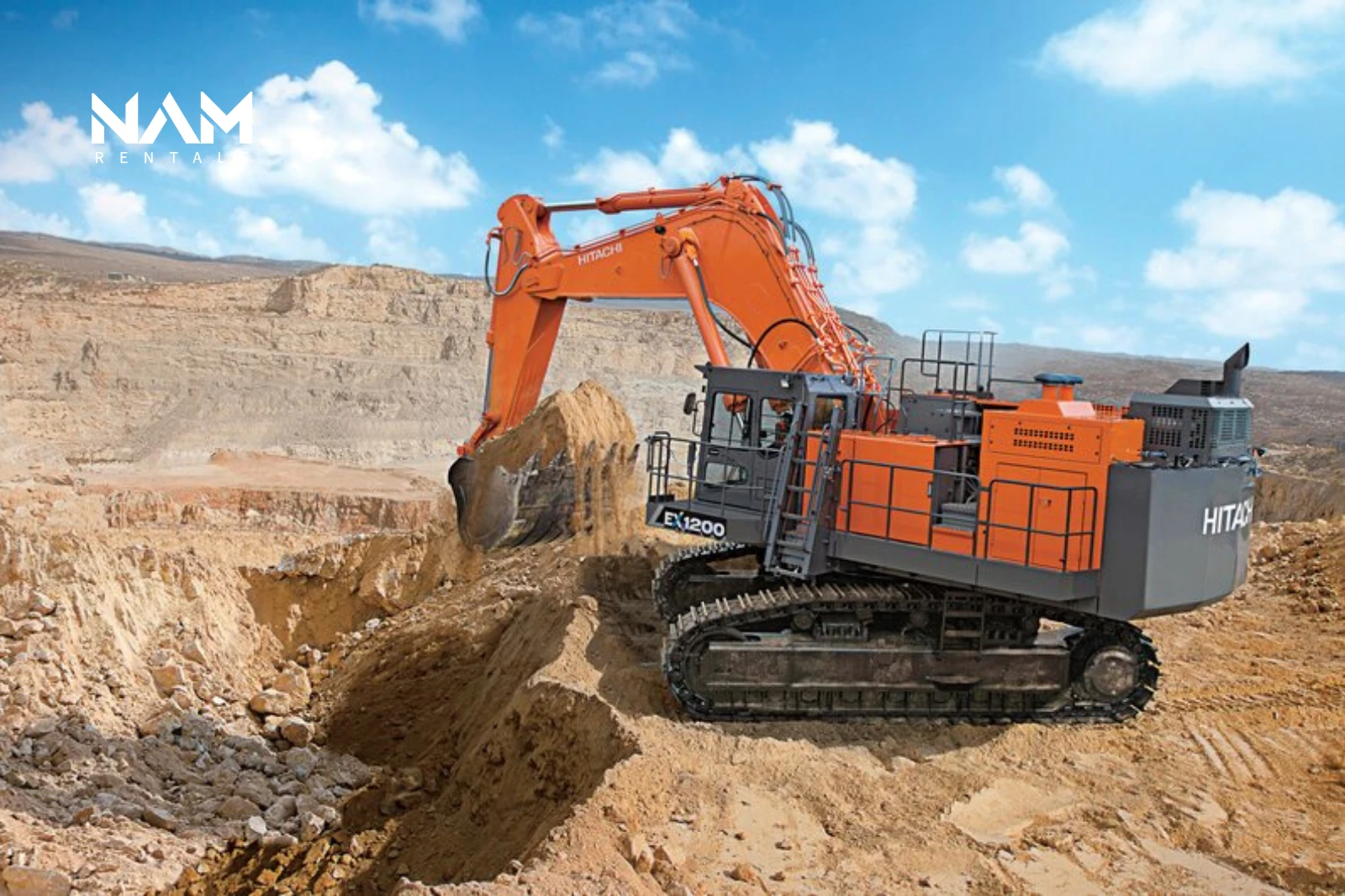 Excavator Machine Rental in Canada