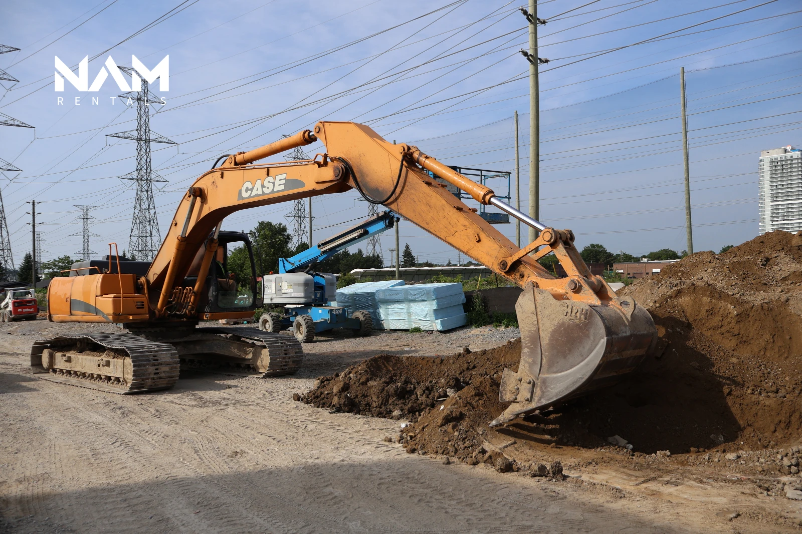 Excavator Machine Rental