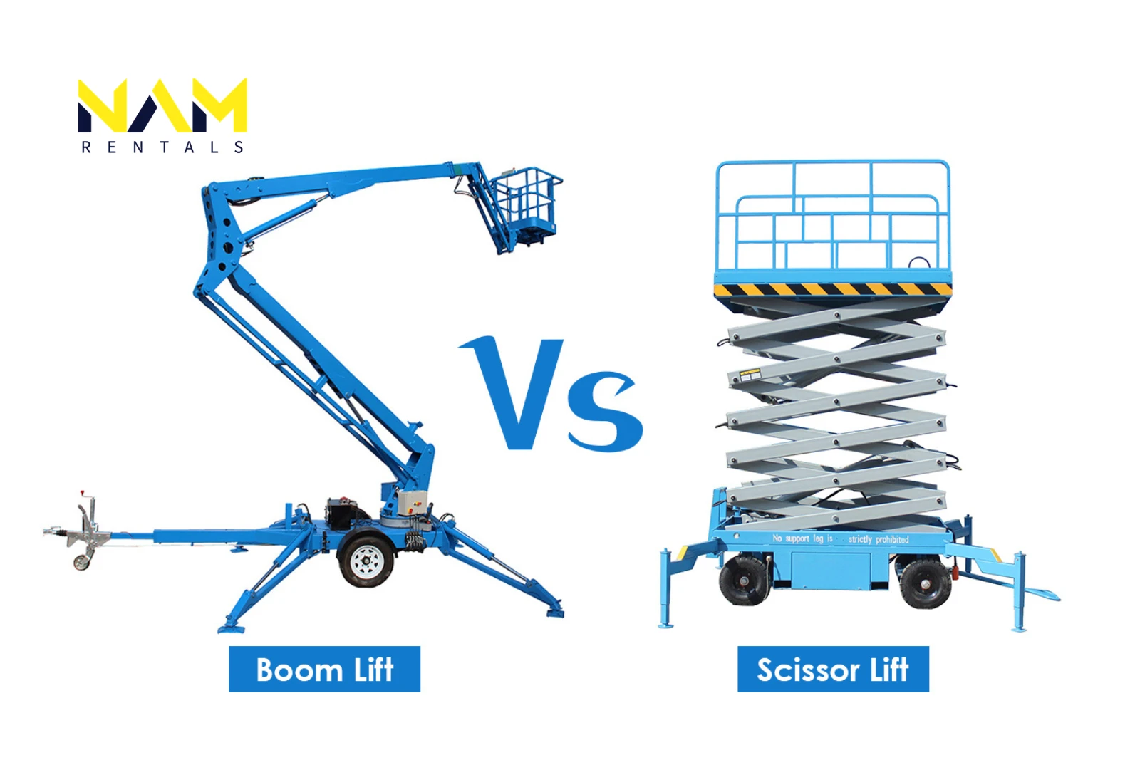 Scissor Lift vs Boom Lift