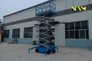 Scissor lifts for HVAC rooftop Toronto