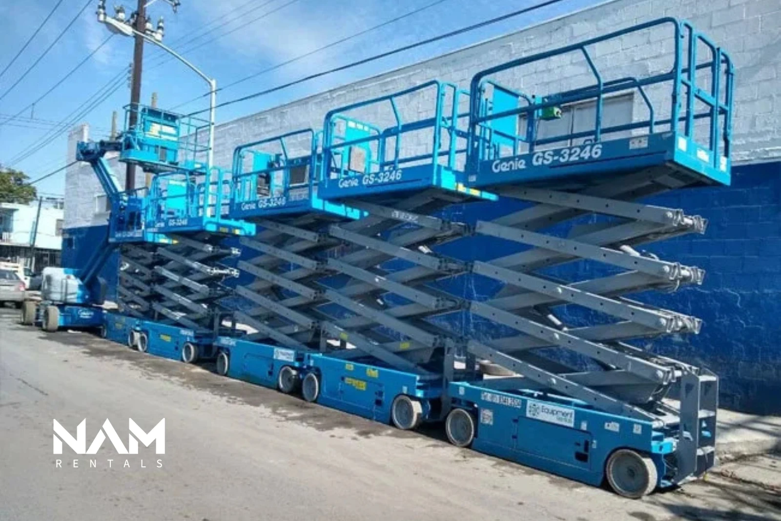 Scissor Lift vs Vertical Mast Lift