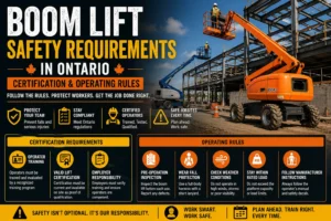 Boom Lift Safety Requirements