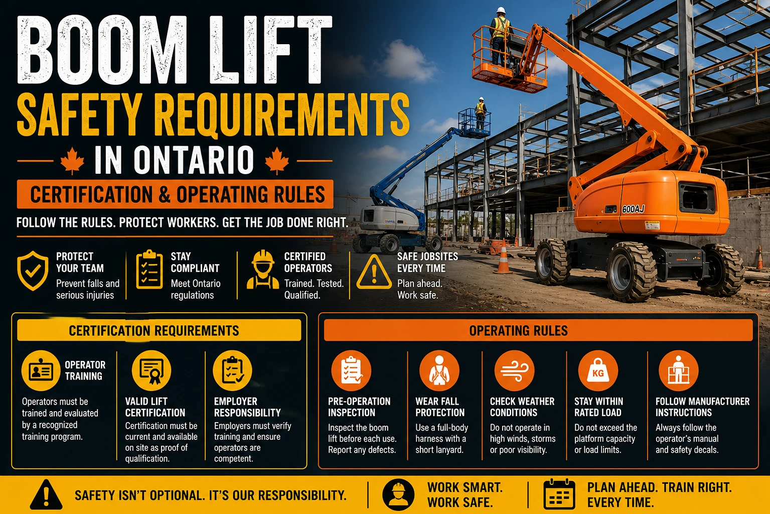 Boom Lift Safety Requirements