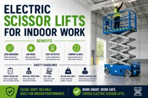 Electric Scissor Lifts for Indoor Work