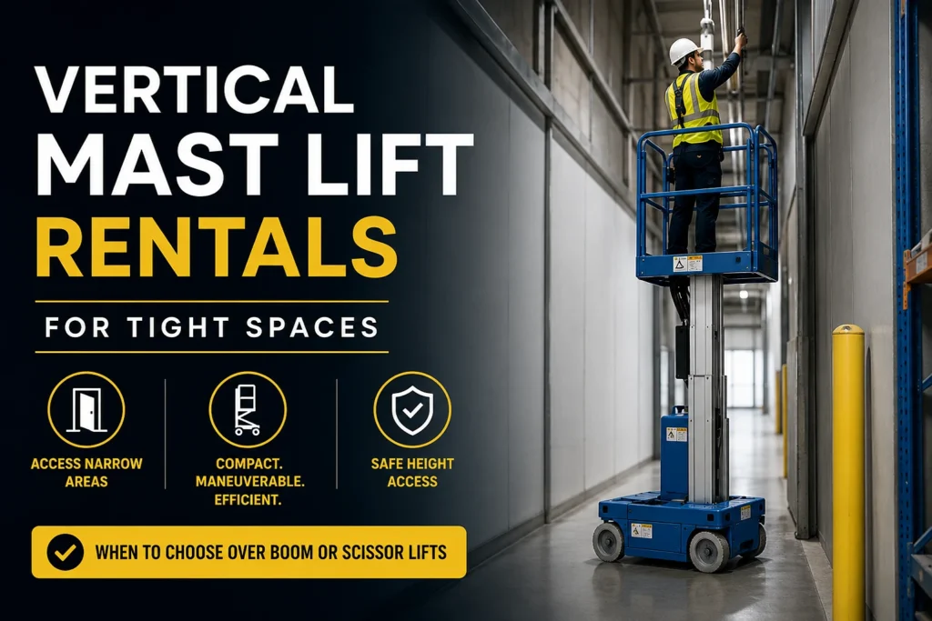 Vertical Mast Lift Rentals