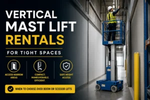 Vertical Mast Lift Rentals