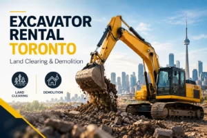 Excavator Rental Toronto