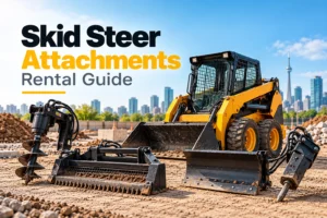 Skid Steer Attachments Rental Guide
