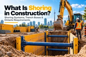 Shoring in Construction